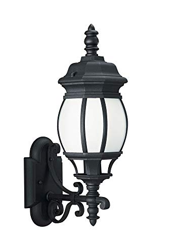 Generation Lighting 89102-12 Wynfield One Light Outdoor Wall Lantern, Black Alternate Image.jpg