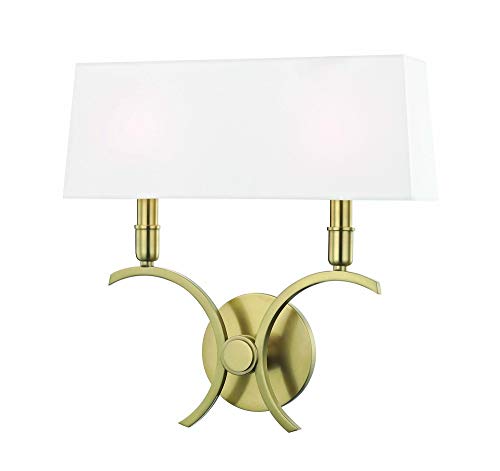 Mitzi H212102L-AGB Gwen Two Light Wall Sconce, Aged Brass Alternate Image.jpg