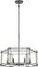 Minka-Lavery 3856-756 Langen Square Six Light Chandelier, Antique Nickel (Painted) Alternate Image.jpg