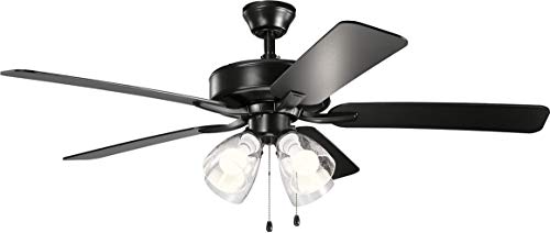 Kichler 330016SBKS Basics Pro Premier 52" Ceiling Fan, Satin Black Alternate Image.jpg