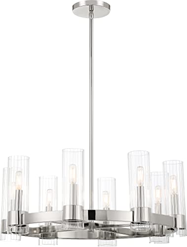 Minka-Lavery 3898-77 Vernon Place Eight Light Chandelier, Chrome Alternate Image.jpg