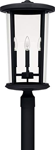 Capital Lighting 926743BK Howell Four Light Outdoor Post Lantern, Black Alternate Image.jpg