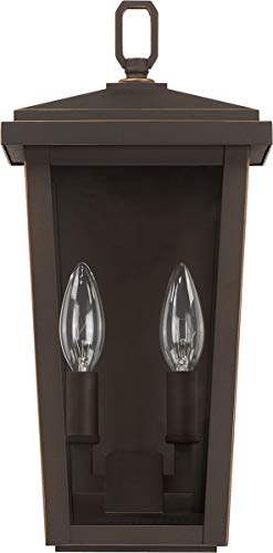 Capital Lighting 926221OZ Donnelly Two Light Outdoor Wall Lantern, Oiled Bronze Alternate Image.jpg