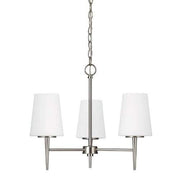 Generation Lighting 3140403-962 Driscoll Three Light Chandelier, Brushed Nickel Alternate Image.jpg