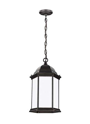 Generation Lighting 6238751EN3-71 Sevier One Light Outdoor Pendant, Antique Bronze Alternate Image.jpg