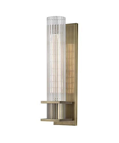 Hudson Valley 1001-AGB Sperry One Light Wall Sconce, Aged Brass Alternate Image.jpg