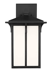 Generation Lighting 8552701EN3-12 Tomek One Light Outdoor Wall Lantern, Black Alternate Image.jpg