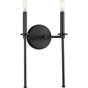 Progress P710107-31M Elara Collection Two-Light New Traditional Matte Black Wall Light Alternate Image.jpg