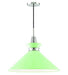 Mitzi H251701L-PN/MNT Kiki One Light Pendant, Polished Nickel/Mint Alternate Image.jpg