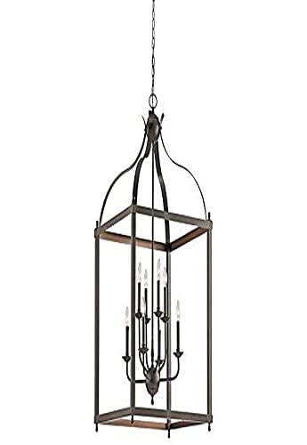 Kichler 42591OZ Larkin Eight Light Foyer Chandelier, Olde Bronze Alternate Image.jpg