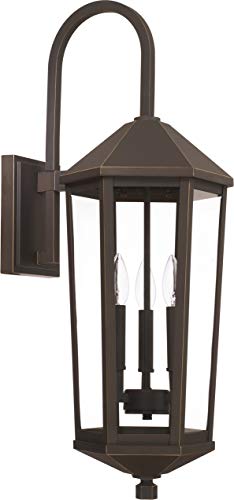 Capital Lighting 926931OZ Ellsworth Three Light Outdoor Wall Lantern, Oiled Bronze Alternate Image.jpg