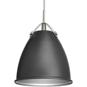Progress P500051-143 Tre Collection One-Light Graphite Graphite Metal Shade Coastal Pendant Light Alternate Image.jpg