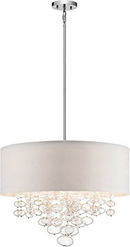 Kichler 83245 Piatt Five Light Pendant, Chrome Alternate Image.jpg