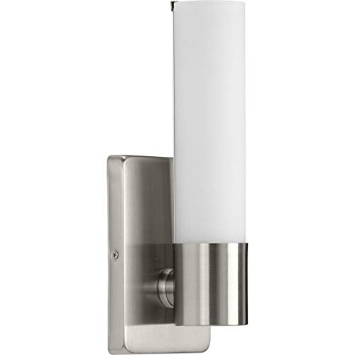Progress P710047-009-30 Blanco LED Collection Brushed Nickel One-Light LED Wall Bracket Alternate Image.jpg