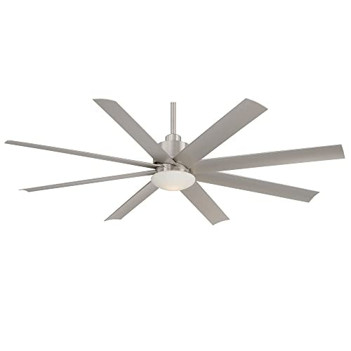 Minka-Aire F888L-BNW Slipstream LED 65" Ceiling Fan, Brushed Nickel Wet Alternate Image.jpg