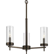 Visual Comfort Studio 3190303-778 Zire Three Light Chandelier, Brushed Oil Rubbed Bronze Alternate Image.jpg