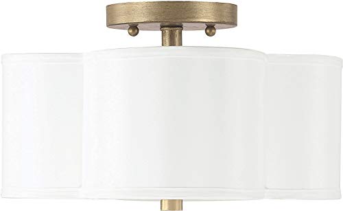 Capital Lighting 4452BG-557 Quinn Two Light Semi-Flush Mount, Brushed Gold Alternate Image 4.jpg