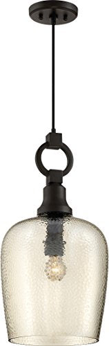 Quoizel CKKD1512WT Kendrick One Light Mini Pendant, Western Bronze Alternate Image 3.jpg