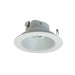 Nora Lighting NL-410 Recessed 4"Stepped Baffle, White Alternate Image.jpg
