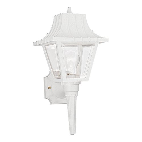 Generation Lighting 8720-15 Polycarbonate Outdoor One Light Outdoor Wall Lantern, White Alternate Image.jpg