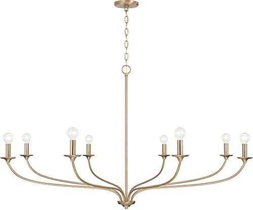 Capital Lighting 449981MA Dolan Eight Light Chandelier, Matte Brass Alternate Image 4.jpg