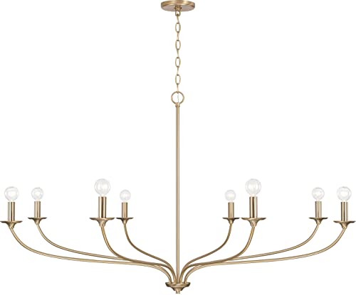 Capital Lighting 449981MA Dolan Eight Light Chandelier, Matte Brass Alternate Image 4.jpg