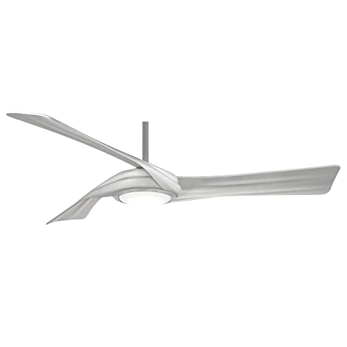 Minka-Aire F714L-BN/SL Curl 60" Ceiling Fan, Brushed Nickel W/ Silver Alternate Image.jpg