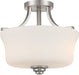 Minka-Lavery 4922-84 Shyloh Two Light Semi Flush Mount, Brushed Nickel Alternate Image.jpg