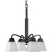 Progress P400118-31M Clifton Heights Collection Four-Light Modern Farmhouse Matte Black Etched Glass Chandelier Light Alternate Image.jpg