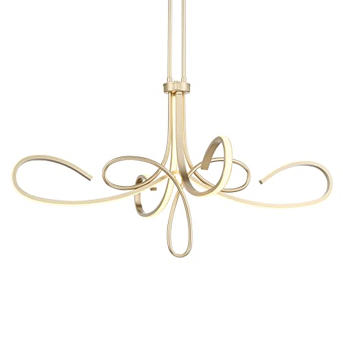 George Kovacs P5437-697-L Astor LED Chandelier, Soft Gold Alternate Image.jpg