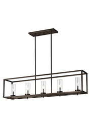 Visual Comfort Studio 6690305-778 Zire Five Light Island Pendant, Brushed Oil Rubbed Bronze Alternate Image.jpg
