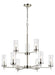 Visual Comfort Studio 3190309EN-962 Zire Nine Light Chandelier, Brushed Nickel Alternate Image.jpg