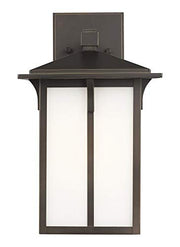 Generation Lighting 8652701EN3-71 Tomek One Light Outdoor Wall Lantern, Antique Bronze Alternate Image.jpg