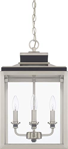 Capital Lighting 525241BT Tux Four Light Foyer Pendant, Black Tie Alternate Image.jpg