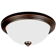 Generation Lighting 77063EN3-710 Geary One Light Flush Mount, Bronze Alternate Image.jpg