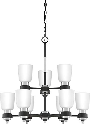 Quoizel CRD5027BN Conrad Nine Light Chandelier, Brushed Nickel Alternate Image 4.jpg