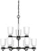 Quoizel CRD5027BN Conrad Nine Light Chandelier, Brushed Nickel Alternate Image 4.jpg