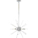 George Kovacs P1791-077 Spiked Six Light Pendant, Chrome Alternate Image.jpg