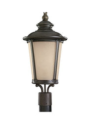 Generation Lighting 82240EN3-780 Cape May One Light Outdoor Post Lantern, Burled Iron Alternate Image.jpg