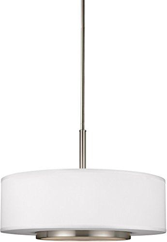 Generation Lighting 6628003EN3-962 Nance Three Light Pendant, Brushed Nickel Alternate Image.jpg