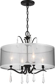 Minka-Lavery 4443-66A Laurel Estate Four Light Foyer/Semi Flush, Coal Alternate Image 2.jpg