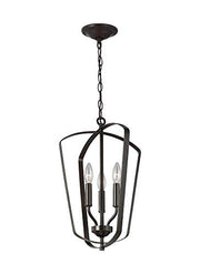 Generation Lighting 5134903-710 Romee Three Light Hall / Foyer Pendant, Bronze Alternate Image.jpg