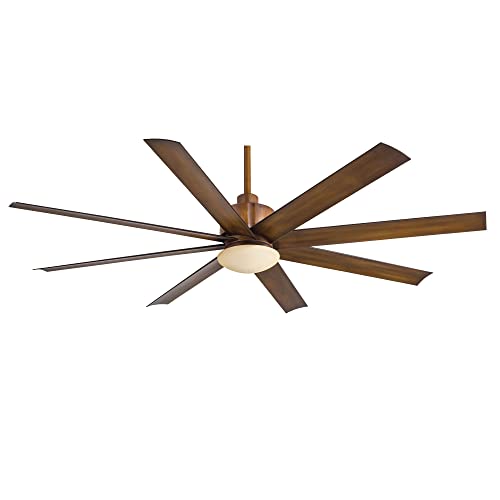 Minka-Aire F888L-DK Slipstream LED 65" Ceiling Fan, Distressed Koa Alternate Image.jpg