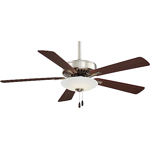 Minka-Aire F656L-BN/DW Contractor Uni-Pack LED 52" Ceiling Fan, Brushed Nickel/Dark Walnut Alternate Image.jpg