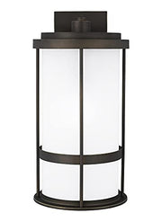Generation Lighting 8790901DEN3-71 Wilburn One Light Outdoor Wall Lantern, Antique Bronze Alternate Image.jpg