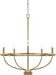 Capital Lighting 428551AD Greyson Five Light Chandelier, Aged Brass Alternate Image.jpg