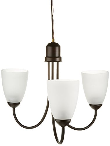 Progress P4440-20 Gather Collection Three-Light Antique Bronze Etched Glass Traditional Chandelier Light Alternate Image.jpg