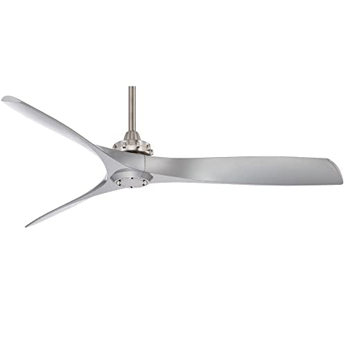 Minka-Aire F853-BN/SL Aviation 60" Ceiling Fan, Brushed Nickel W/ Silver Alternate Image.jpg