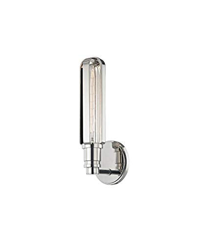 Hudson Valley 1091-PN Red Hook One Light Wall Sconce, Polished Nickel Alternate Image.jpg