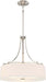 Minka-Lavery 3308-84 Poleis Three Light Pendant, Brushed Nickel Alternate Image.jpg